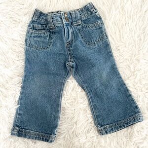 CIRCO Kids Y2K Boot Cut Bell Bottoms Light Wash Blue Denim Jeans Size 12M